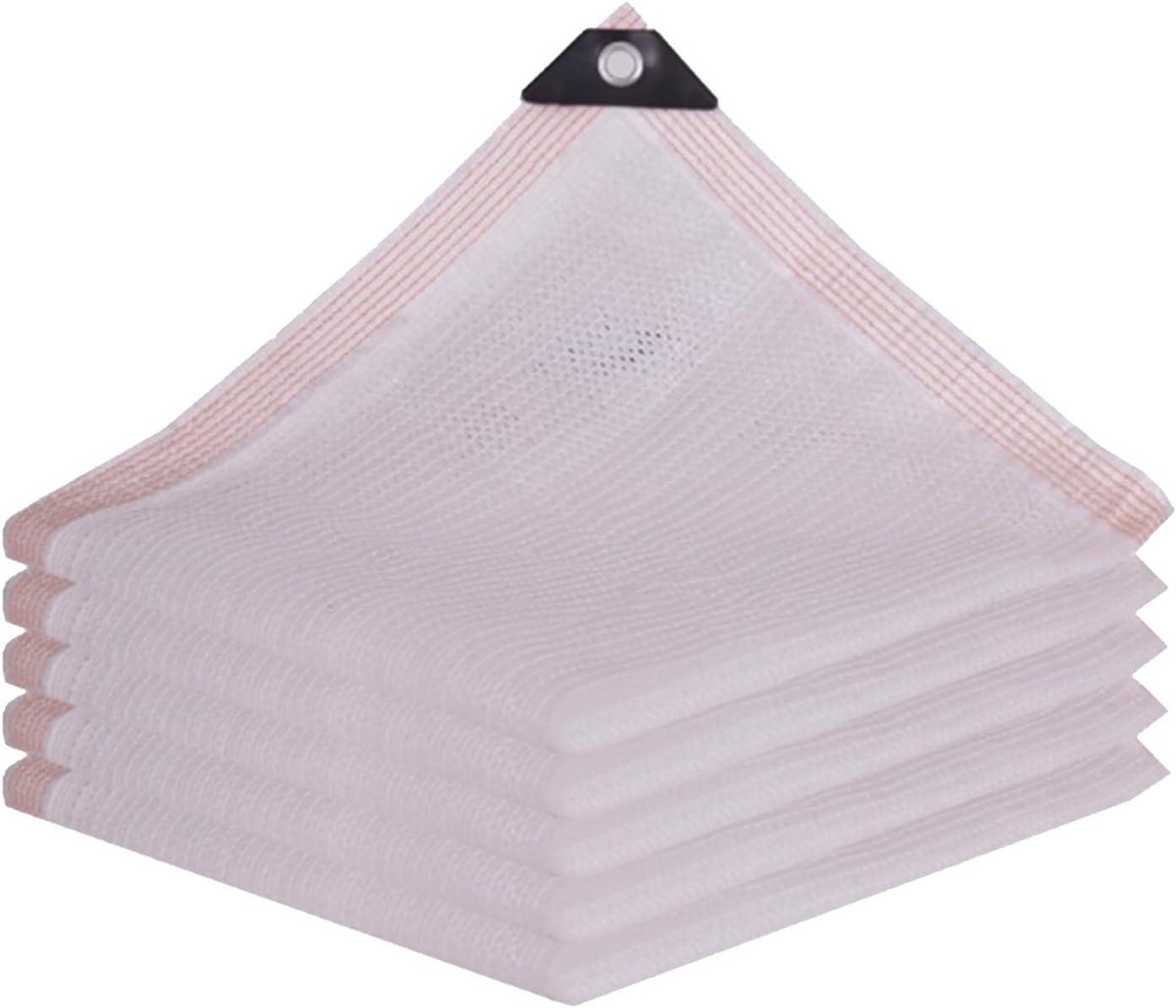 Schaduwgaas met ringen - Zonnedoek tuin - Terras koelen - 55% schaduwblokkade - 2x5 meter
