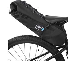 ZXM Solid Bike Zadeltas Fiets Seat Pack Grote Capaciteit Fiets Staart tas Draagbare Fietsen Seat Bag Duurzaam