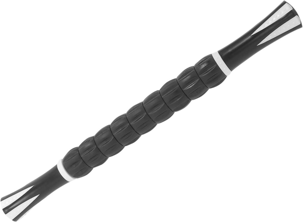 Spierfascia stick - Been spierroller - Pijnverlichting massage - Lichaamsvorming stimulatie - 443 cm - Zwart