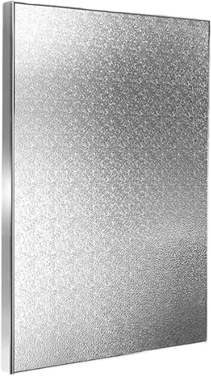 Isolatiepaneel Gasfornuis Kookplaat Schild Keuken Beschermen Warmte Blokkerend 60x40 cm Zilverkleurig