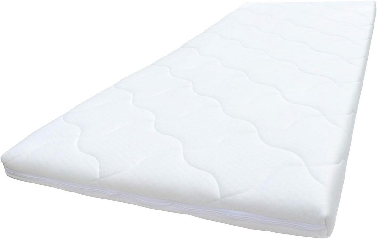 Matras Topper - Traagschuim overlay - Comfortabel slapen - Drukverlagend schuim - 90x200 c