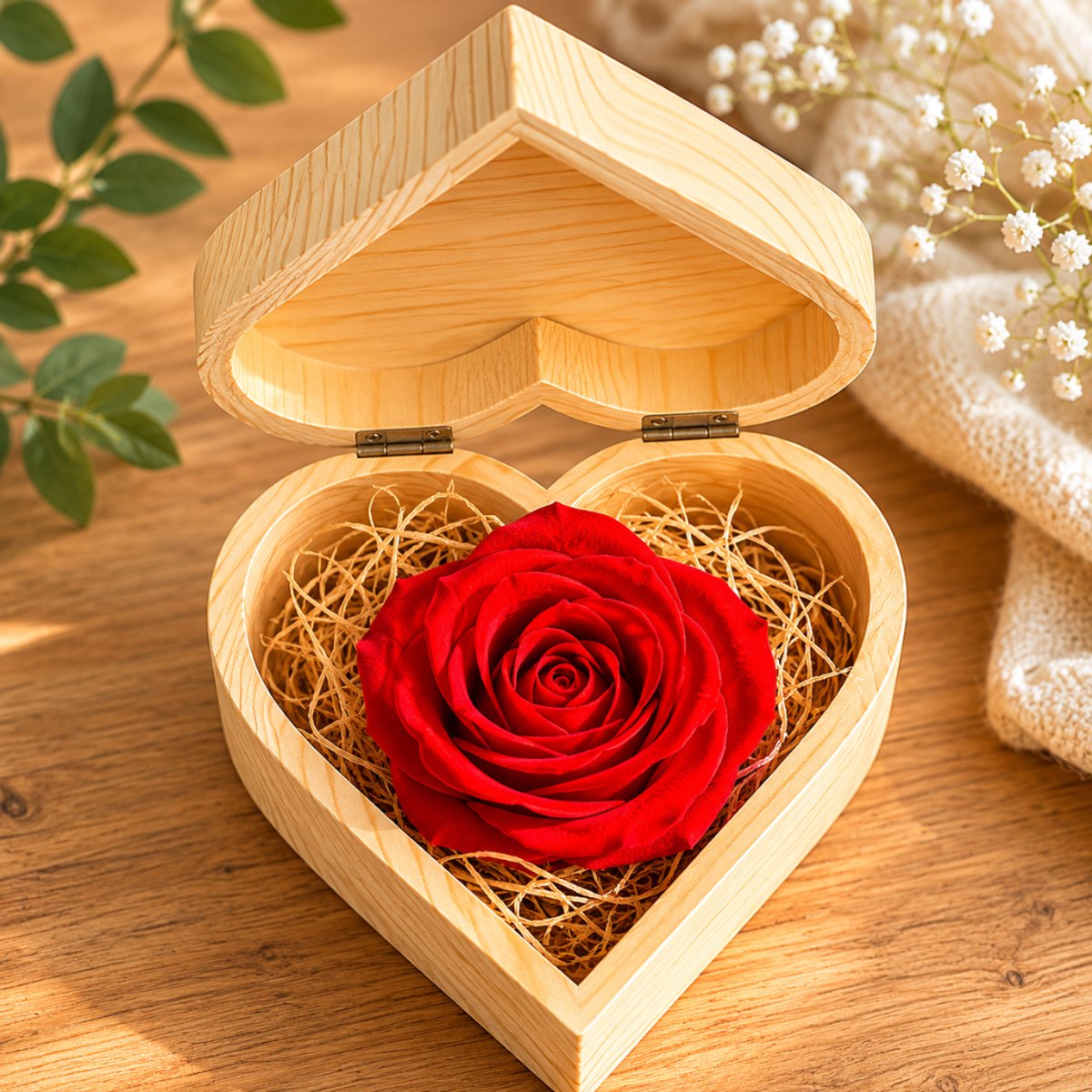MikaMax Zeep Roos - Badzeep - Zeeptablet - Zeep - Rozen Zeep - Moederdag Cadeautje - Perfect voor Valentijnsdag - Incl. Handgemaakte Giftbox