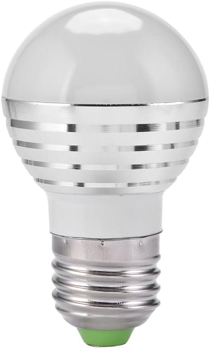 LED Kaarslamp - Sfeerverlichting - Speciale sfeer - 16 Kleuren RGB - E27 Fitting - Meerkleurig