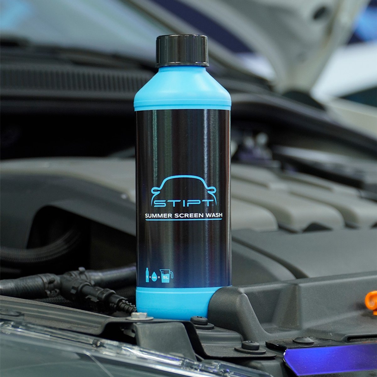 Stipt - Summer Screen Wash - Ruitensproeiervloefstof zomer - 500ml Aanmengen voor 5L