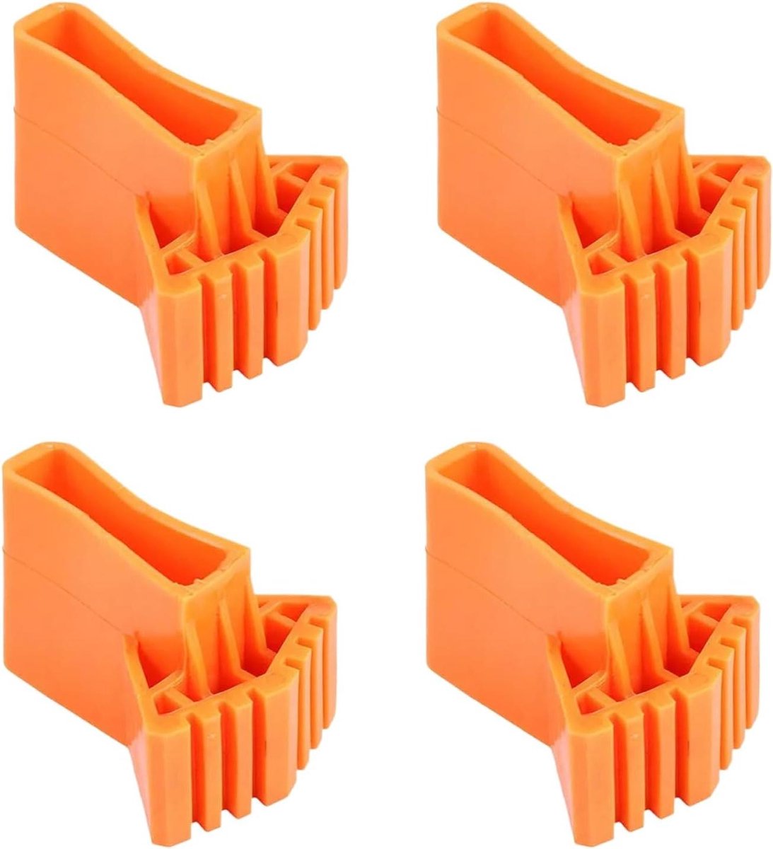 Ladder Voeten Pads - Ladder Covers - Vloerbescherming - Anti-slip Stabiliteit - 4 Stuks - Oranje