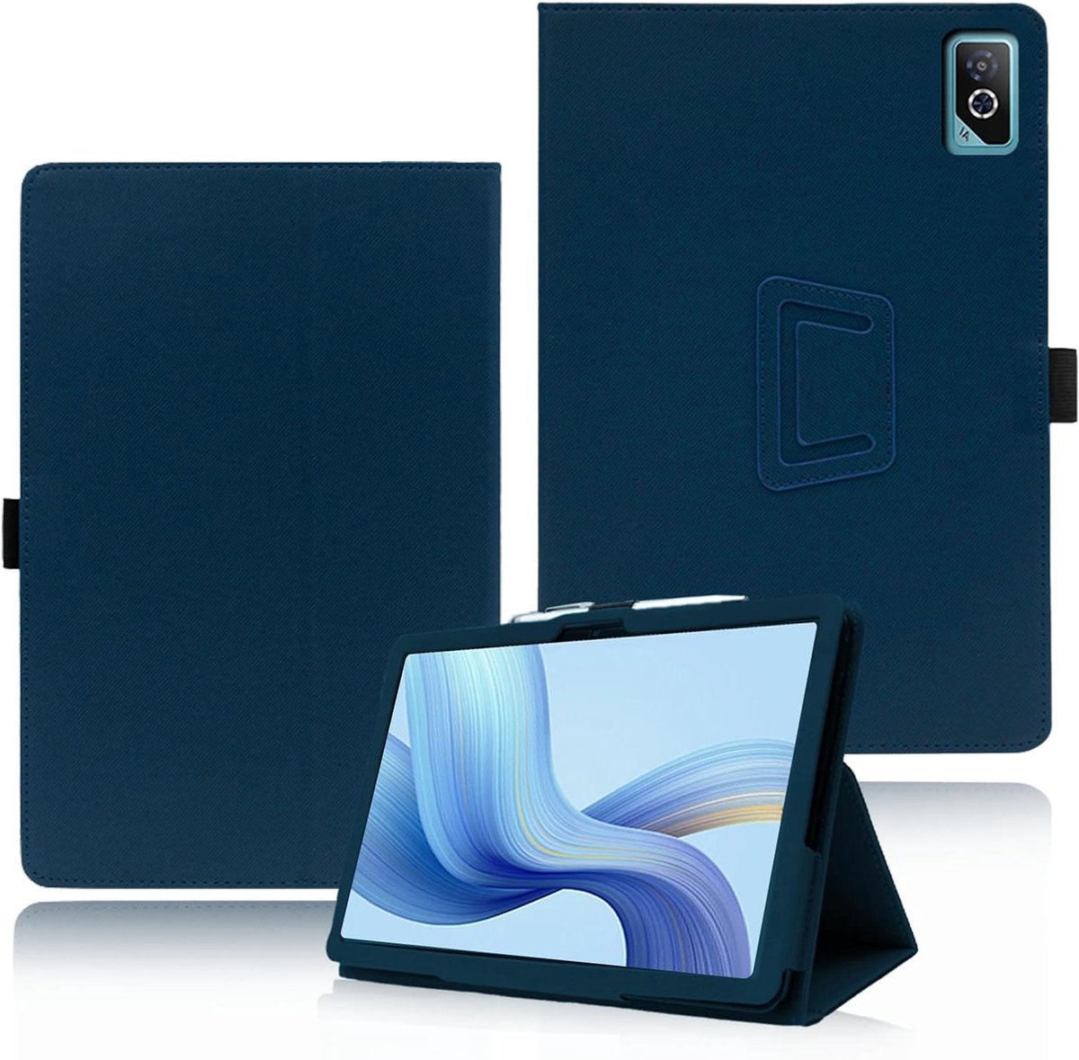 Tablethoes - Beschermhoes - Tabletbescherming - Comfortabele polsband - 12 inch - Blauw
