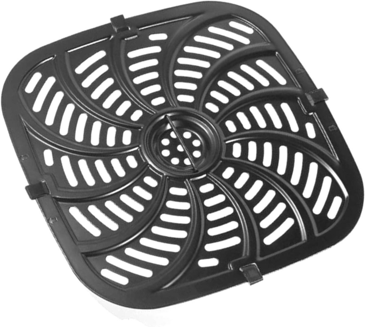 Reservebak Airfryer - Bakplaat Lade - Gemakkelijk Koken - Antiaanbaklaag - 245 x 25 cm - Zwart