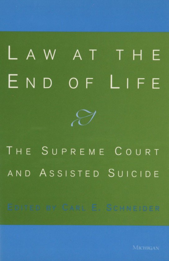 Law at the End of Life - cover