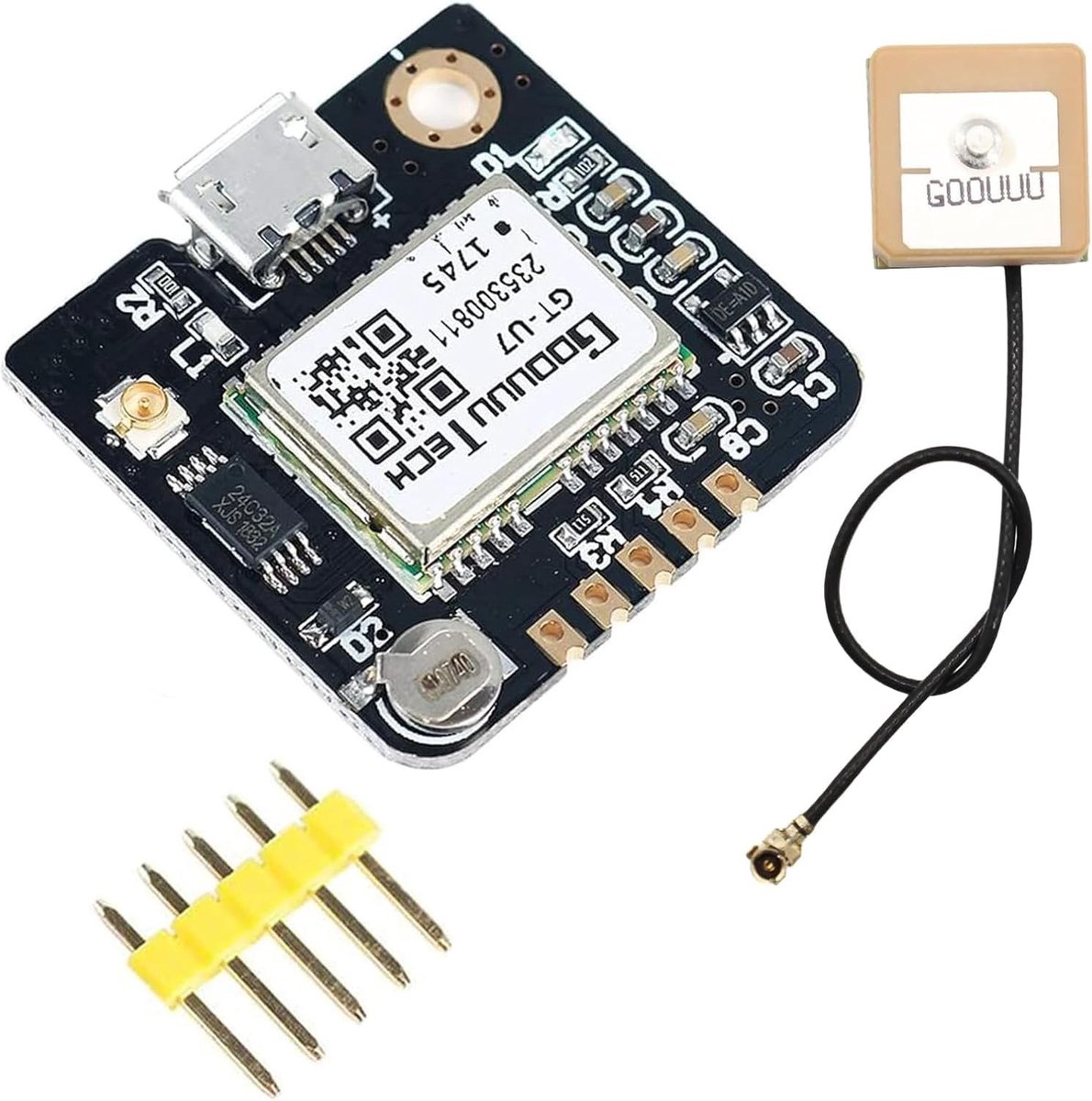Dailygoods - GT-U7 GPS-module met Hoge Gevoeligheid voor Arduino