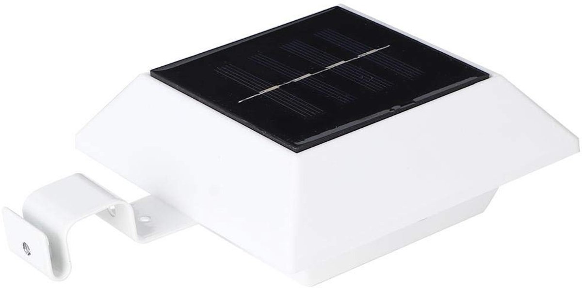 Dailygoods - Dailygoody - Veiligheids-regengootlamp - Zonnelamp met 6 LEDs - Ideaal voor tuin en pad - Automatische verlichting - Energiezuinig - Buitenverlichting