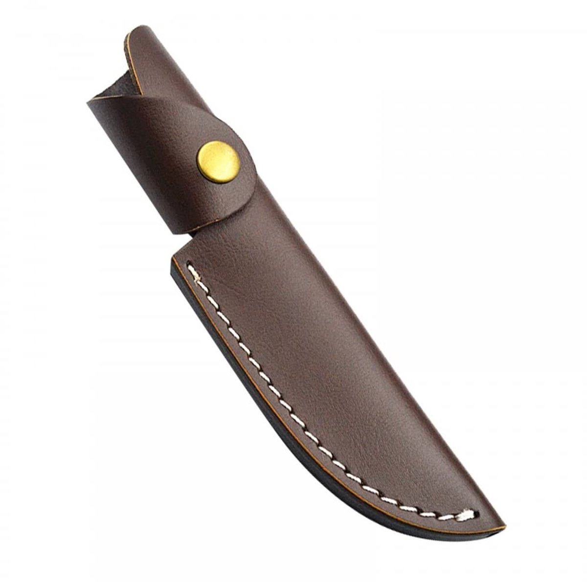 Dailygoods - Lederen Messenetui met Lus voor Bescherming van het Mes