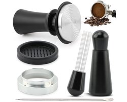 Dailygoods - Espresso Accessoires Kit met Handmatige Samper 51 mm