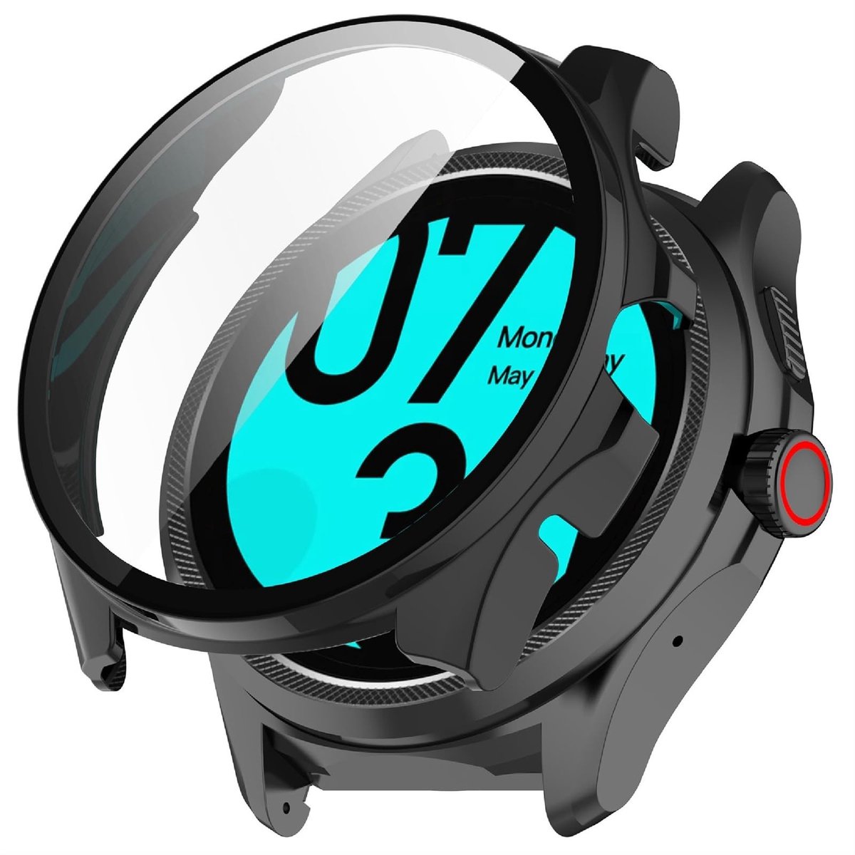 Dailygoods - Hoes voor Ticwatch Pro 5 Enduro met Beschermingsfolie