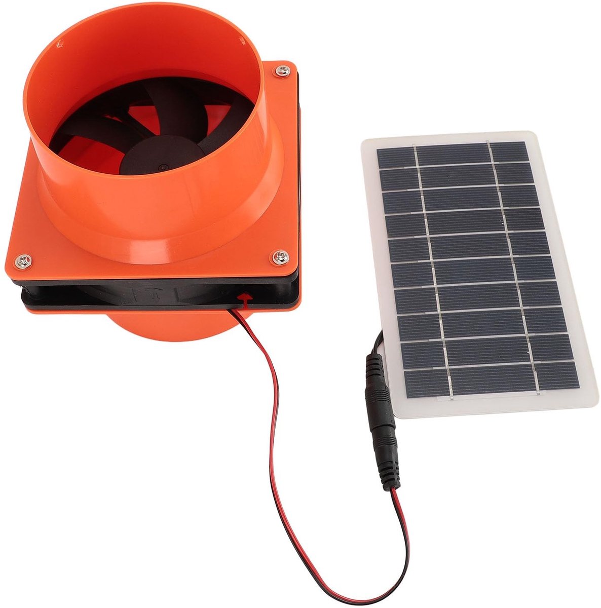 Dailygoods - Zonne-aangedreven Uitlaatventilator voor Diverse Toepassingen