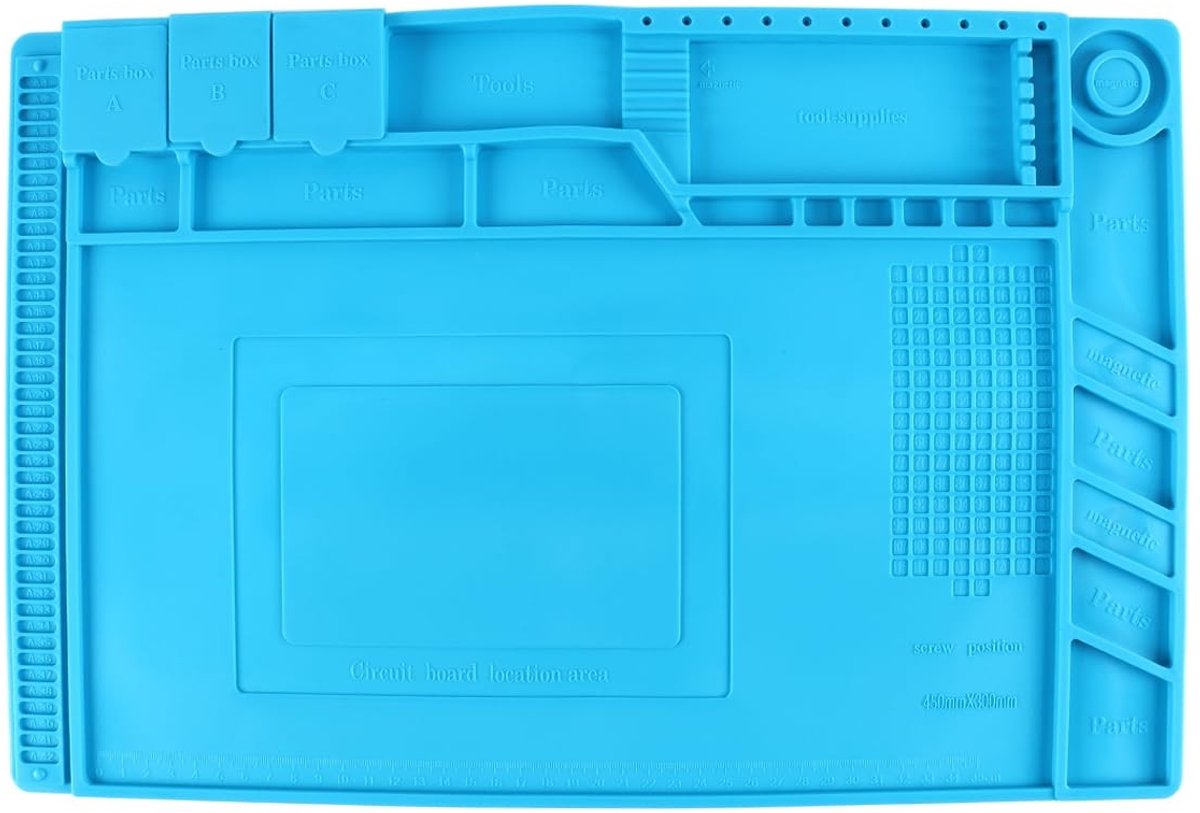 Dailygoods - Siliconen Lasmat 45 x 30 cm Hittebestendig