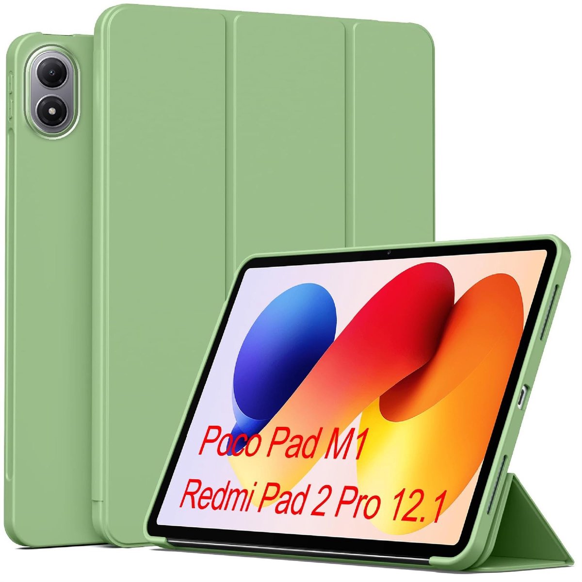 Dailygoods - PU-Leren Fliphoes voor Xiaomi Poco Pad M1 12.1