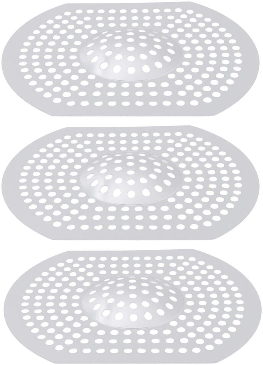 Dailygoods - Set van 3 RVS Aanrechtzeven voor Keuken en Badkamer