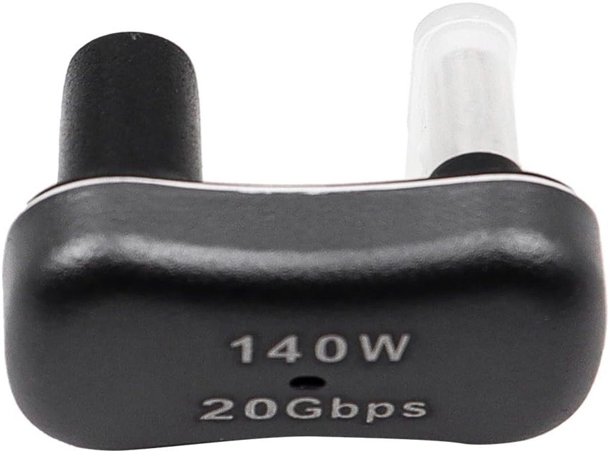 Dailygoods - USB C-adapter 180 graden Hoekadapter voor 4K Video