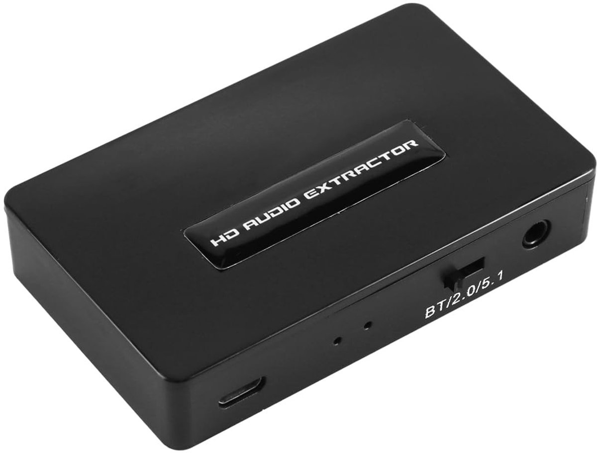 Dailygoods - HDMI Audio Extractor voor 4K video met SPDIF en Bluetooth