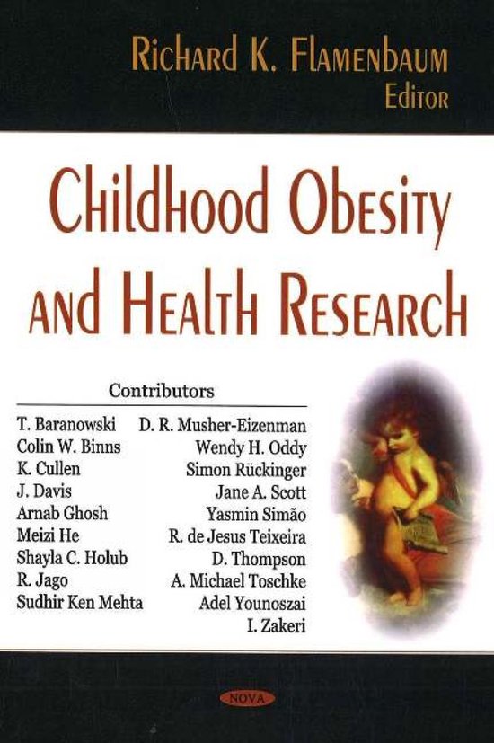 Childhood Obesity And Health Research - cover