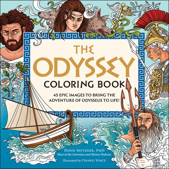 The Odyssey Coloring Book - cover