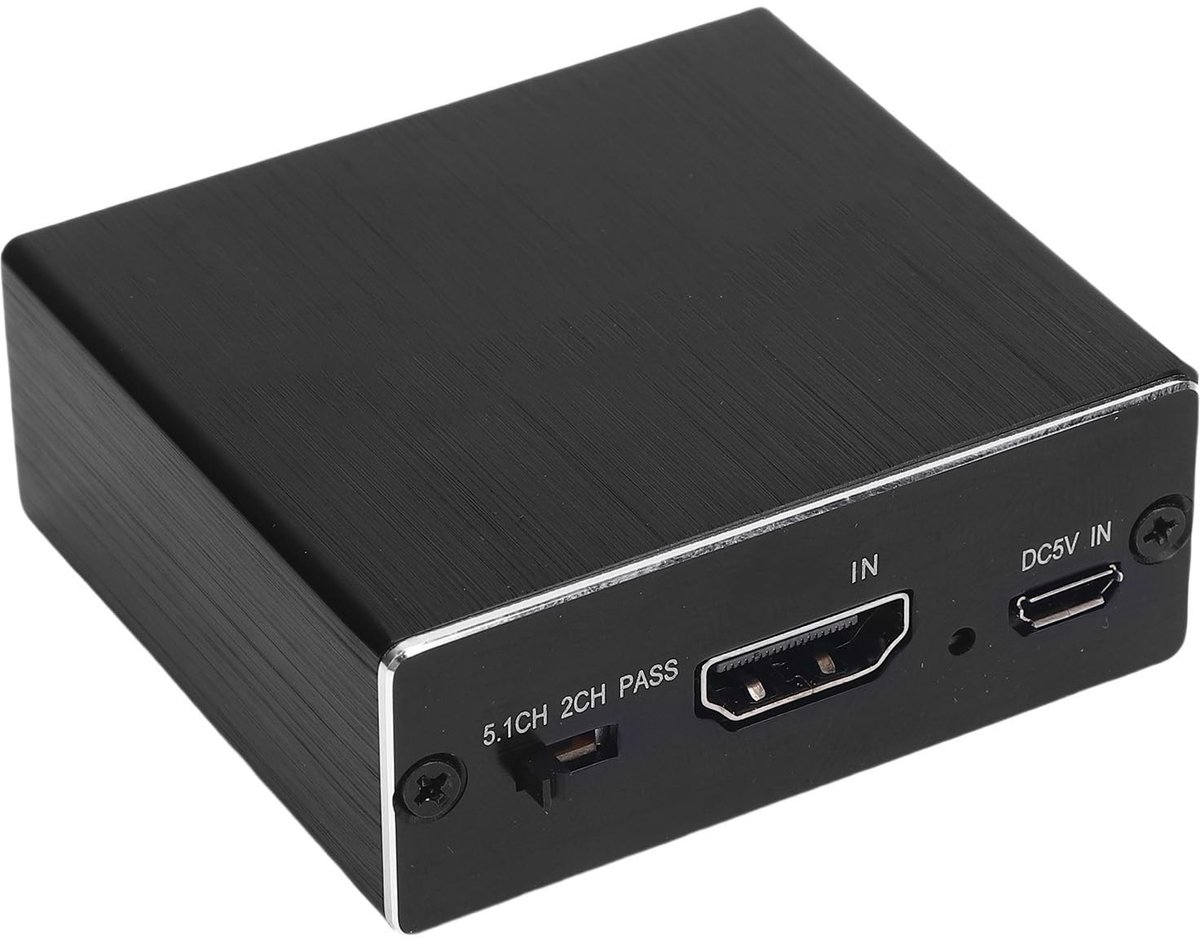 Dailygoods - HDMI Audio Extractor met 4K Ondersteuning voor Home Theatre