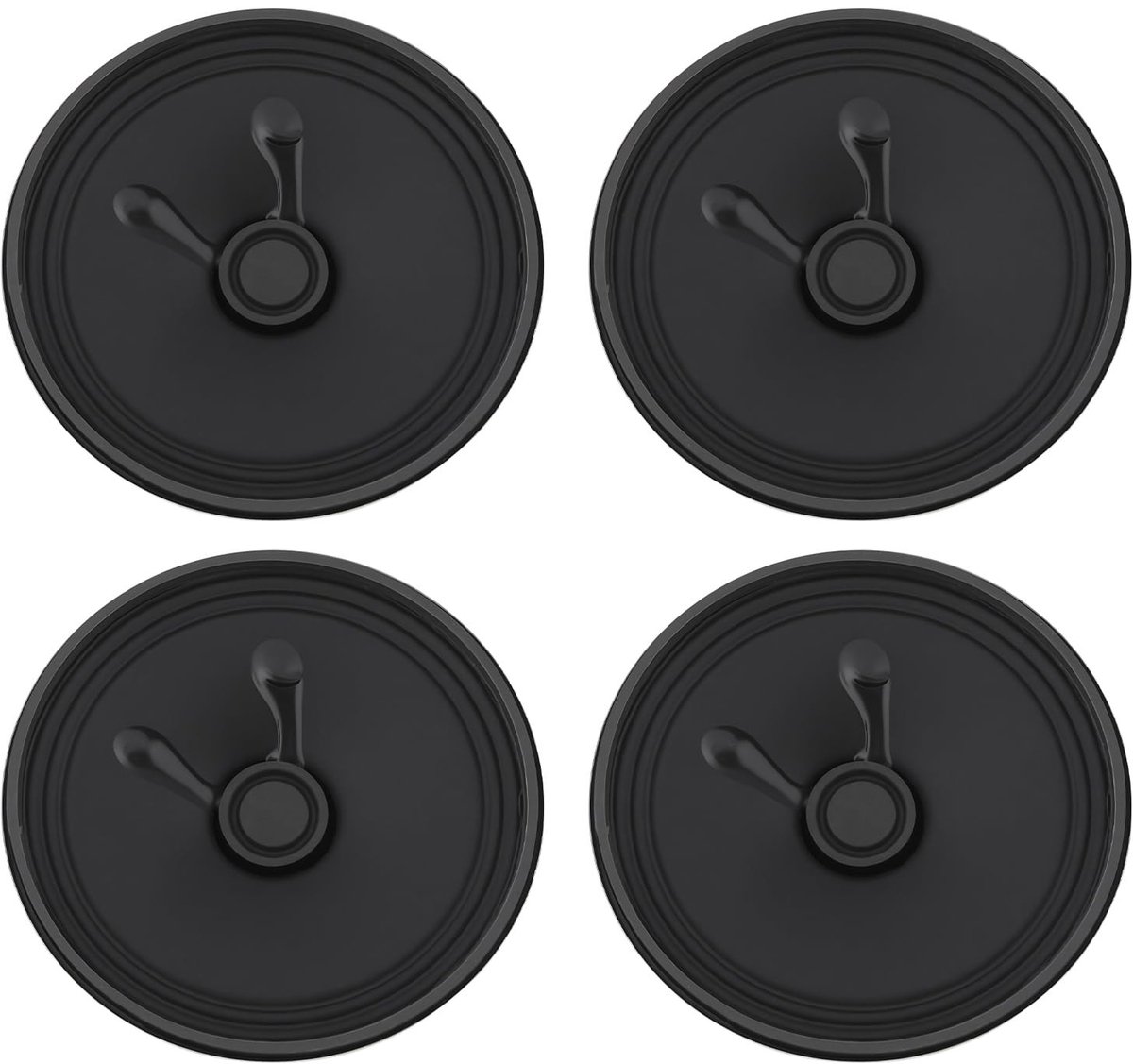 Dailygoods - 4 Stuks 77mm Mini Speaker 1W/8 Ohm voor Computer en Speelgoed