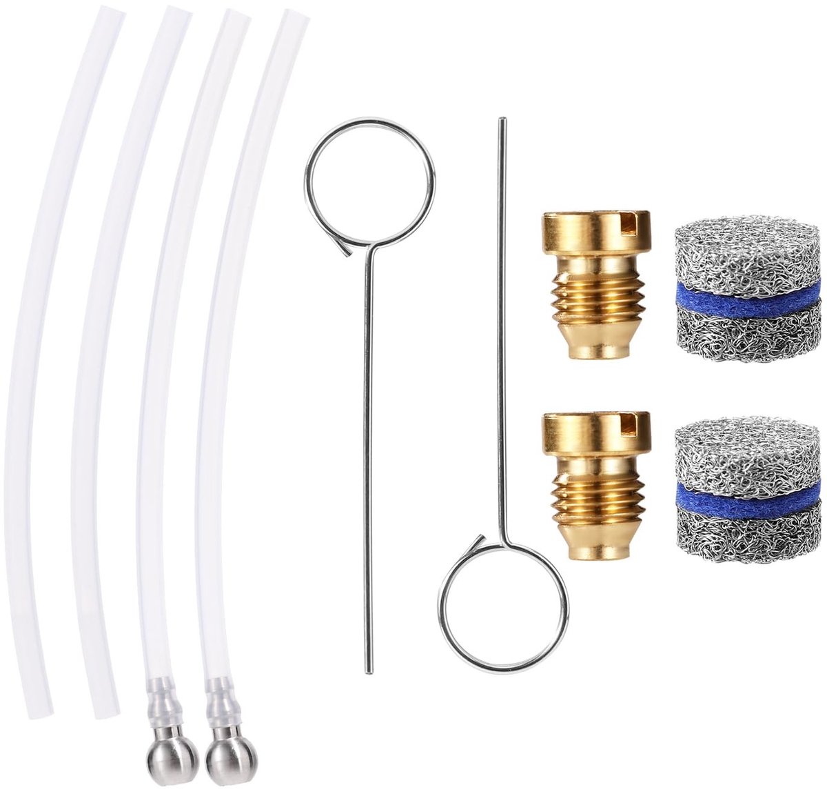 Dailygoods - 2 Sets Schuimkanon Orificatie Kit met Schoonmaakgereedschap