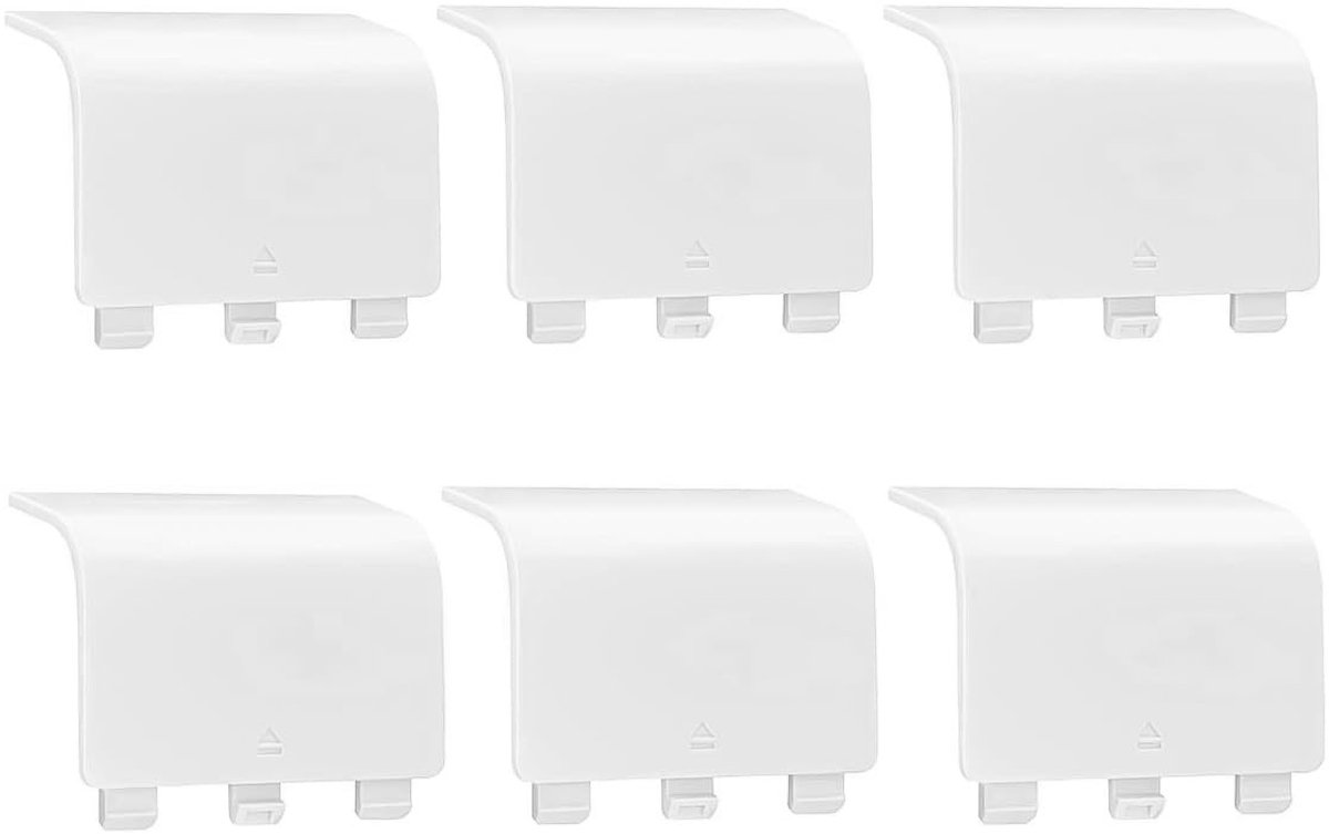 Dailygoods - Set van 6 Vervangende Batterijcovers voor S/X-Controllers