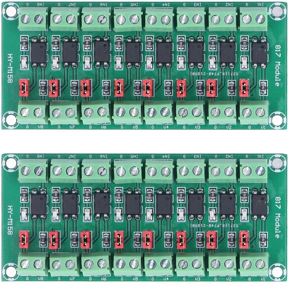 Dailygoods - 8-kanaals optocoupler isolatiebordmodule