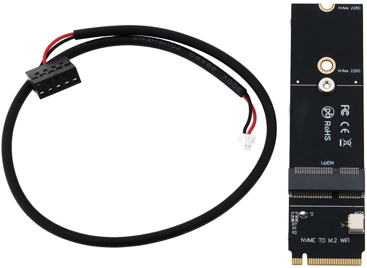 Dailygoods - M.2 Adapter voor SSD Harde Schijven