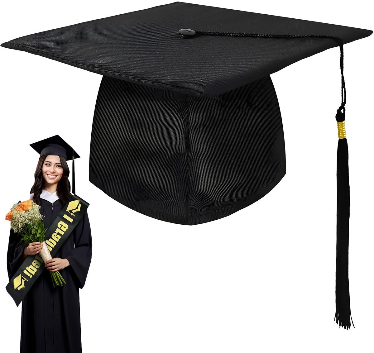 Dailygoods - Uniseks Afstudeerhoed voor Feesten en Ceremonies