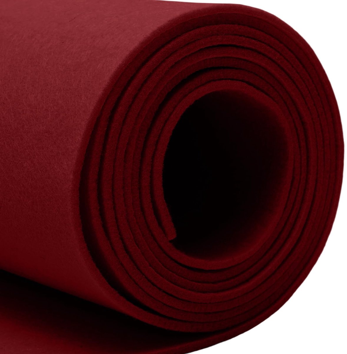 Dailygoods - Viltstof Bordeaux 40 x 150 cm voor Creatieve Projecten