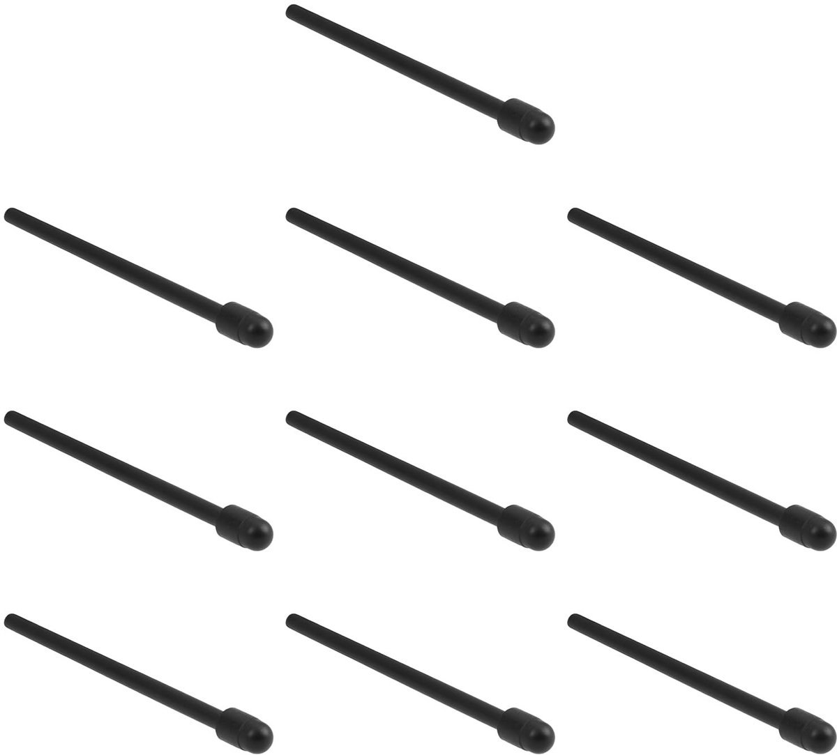 Dailygoods - 10 Stuks Stylus Pen Vervangpunten Compatibel met Digitale Displays