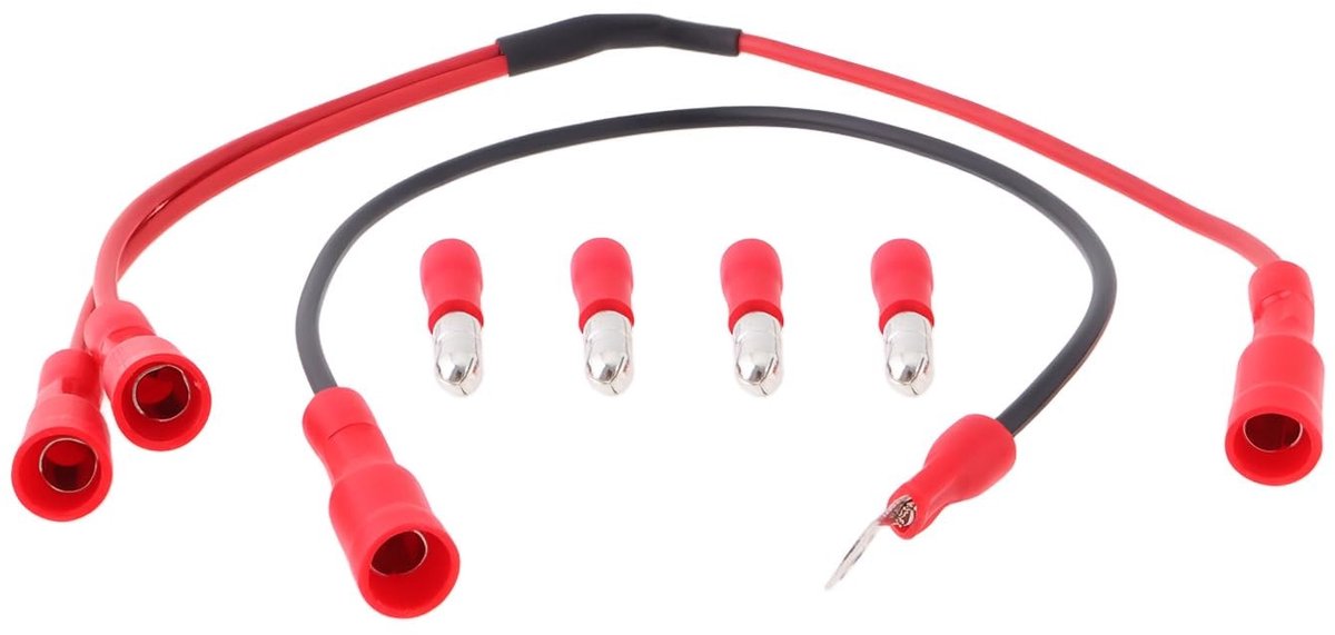 Dailygoods - Motorfiets LED Richtingaanwijzers Diode Bedrading Kit