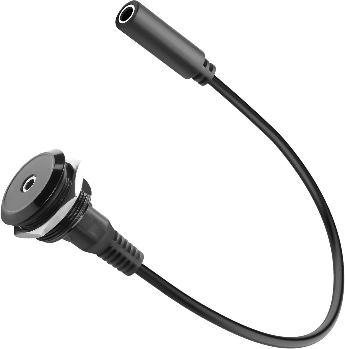 Dailygoods - TRRS 3,5 mm Korte Kabel voor Audio Aansluitingen