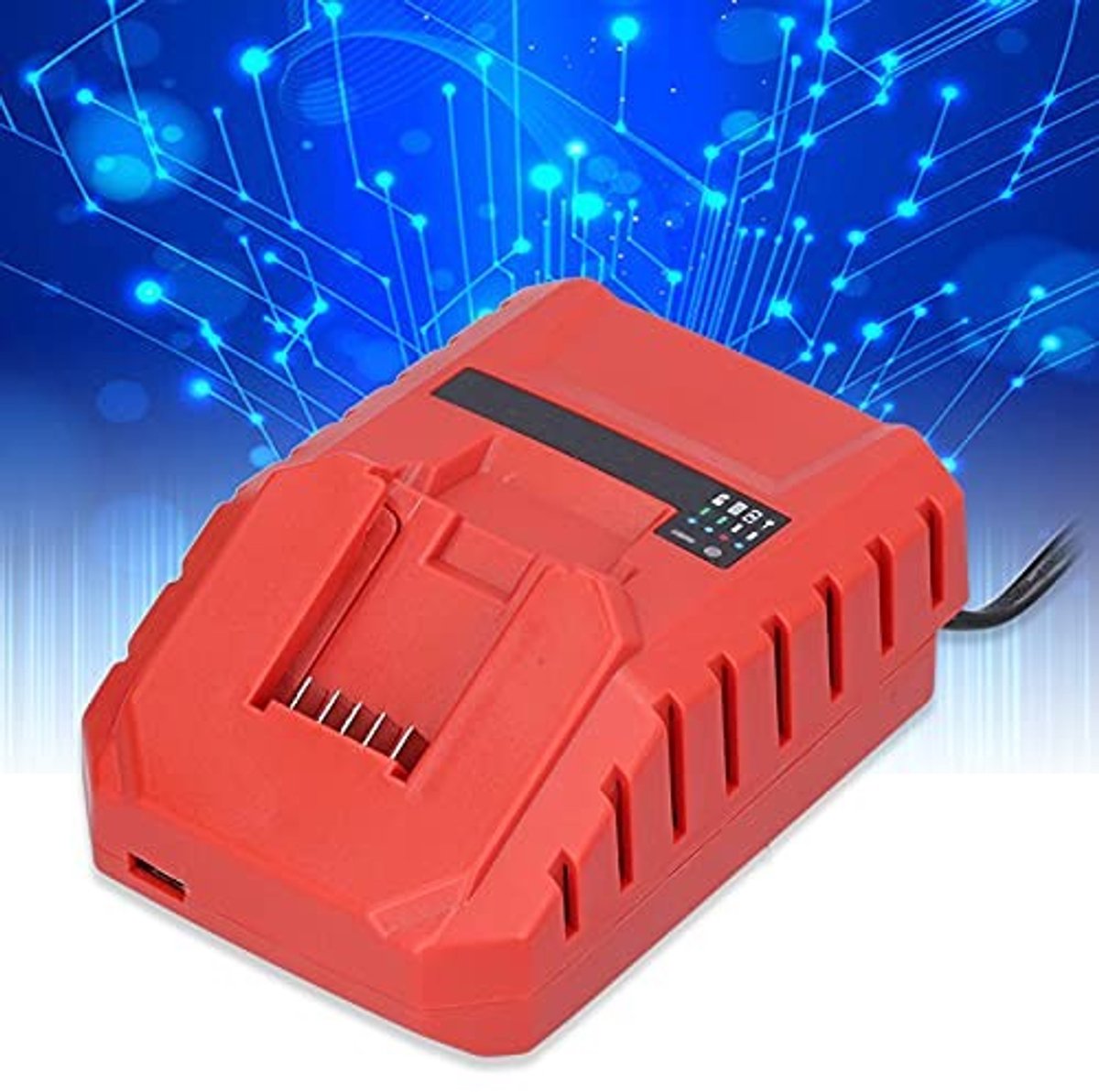 Dailygoods - 12V Batterijlader voor Power Tools met Temperatuurregeling