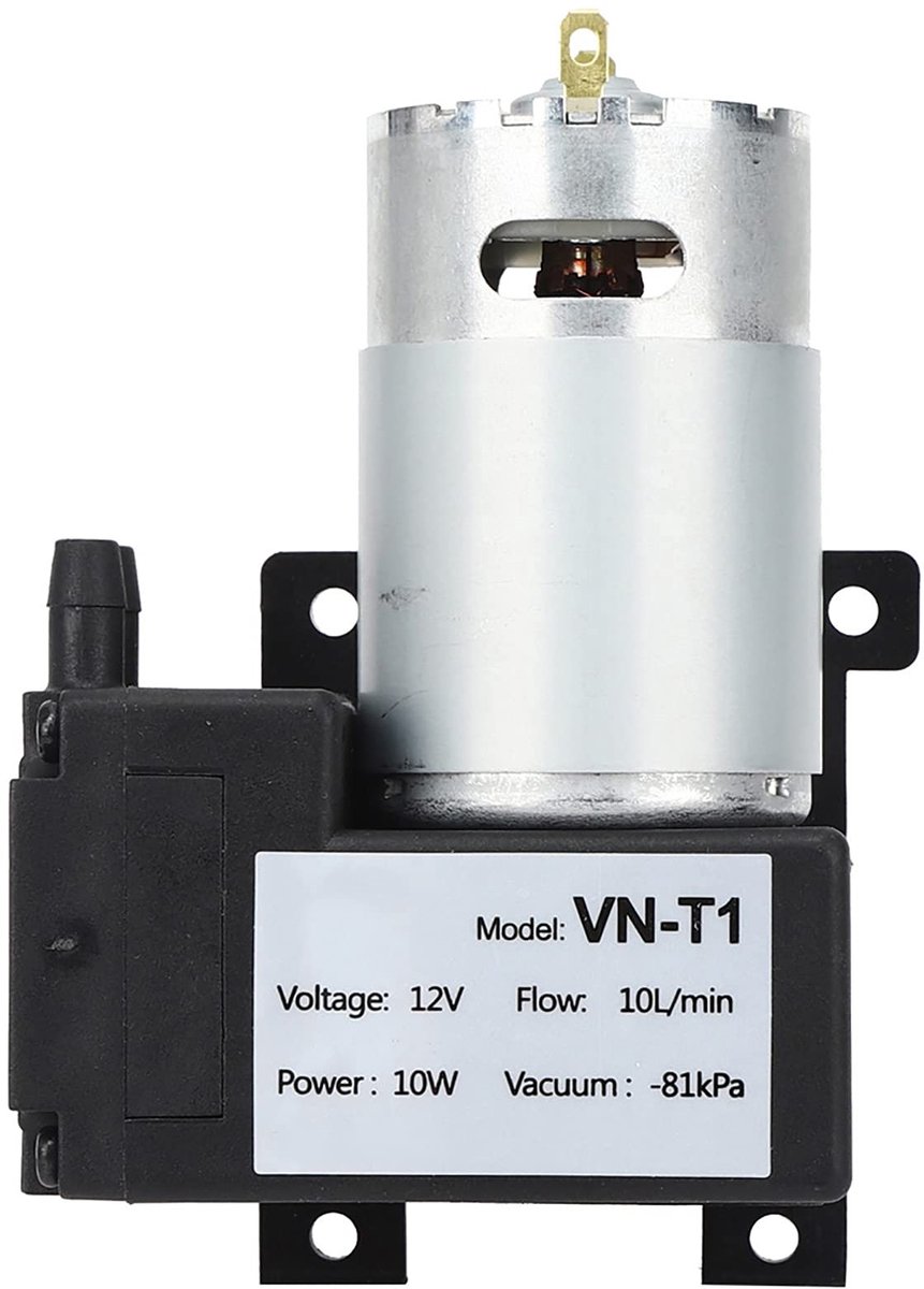 Dailygoods - DC Micro-vacuümpomp met 10L/min Capaciteit voor Diverse Toepassingen