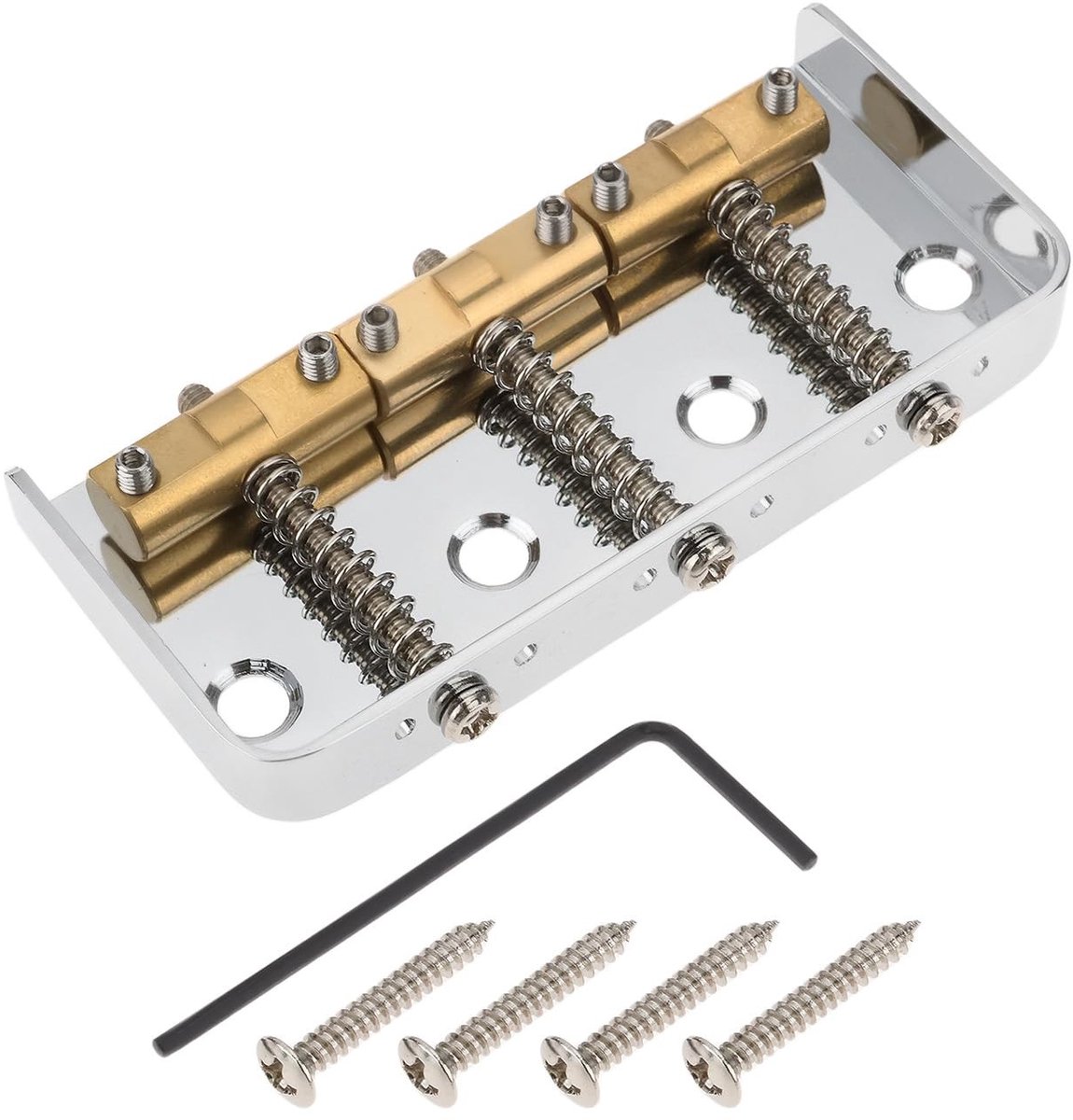 Dailygoods - Gitaarbrug Messing Gecompenseerd voor Telecaster