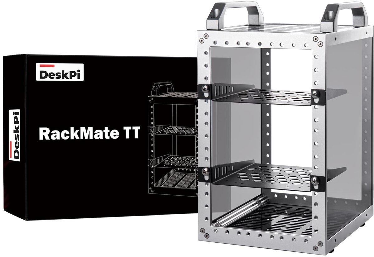 Dailygoods - Mini Serverkast voor 10 inch Apparatuur met Instelbare Montagediepten