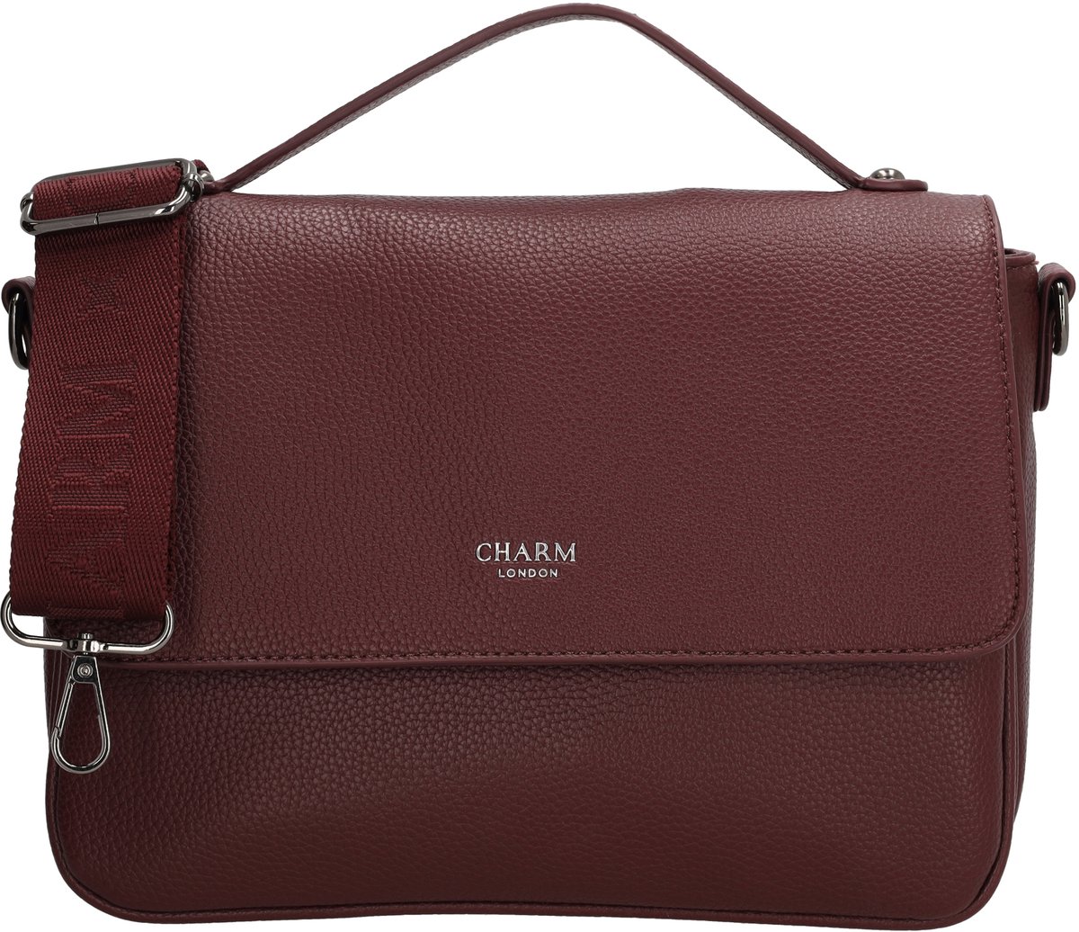 Charm London Mulberry street Handtas - Bordeaux rood
