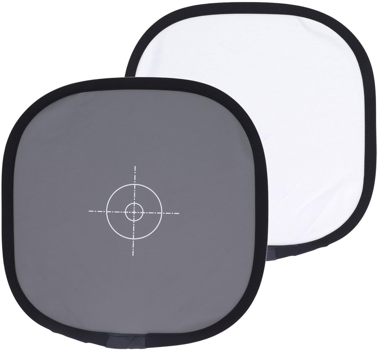 Dailygoods - Dubbelzijdige Witbalanskaart 30 cm met Draagtas