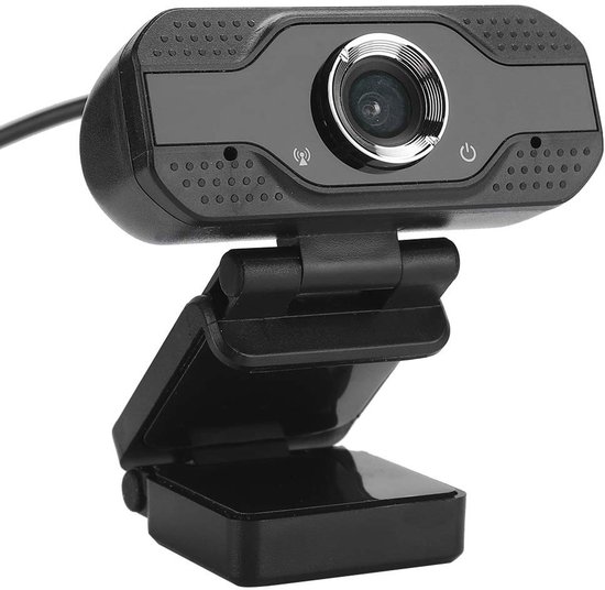 Cosensi - Dailygoods - Dailygoody - USB Webcam 1080P - Full HD Video - Plug and Play - Compact Formaat - Microfoon Inclusief - Ideaal voor Online Lesgeven - Desktop Computer