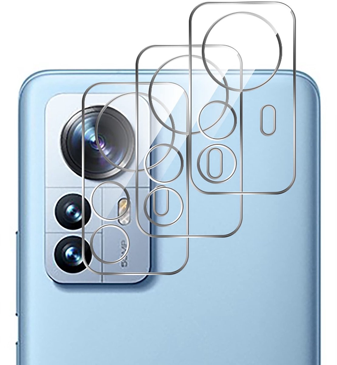 Cosensi - Dailygoods - Dailygoody - Achtercamerabescherming - Gehard Glas - Krasbestendig - Ultradun - Schermbeschermer - Compatibel met Xiaomi 12 Pro/12S Pro - 3 stuks