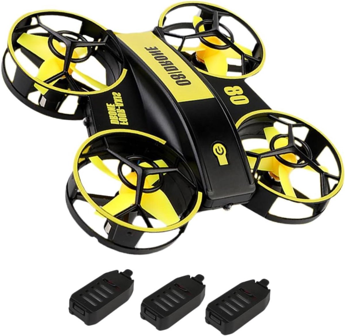 Mini Drone - RC Quadcopter - Nacht Vliegen - Modulair Batterijontwerp - 8.6 cm - Multicolor