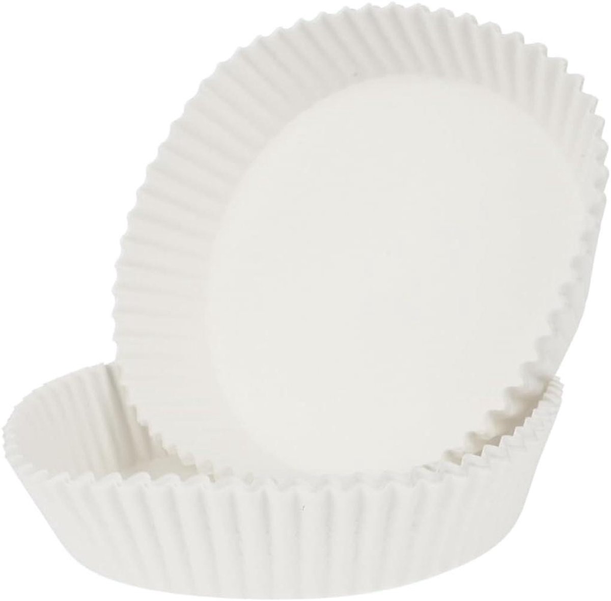 Friteuse Kookpapier - Bakpapier Liners - Airfryer Bakken - Water- en vetvrij - 30 Stuks - Wit