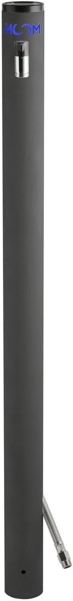 Waterkolom Tuin - Buitenfontein - Tuindecoratie Verfraaien - Geïntegreerd LED Licht - 120 cm Hoog - Antraciet
