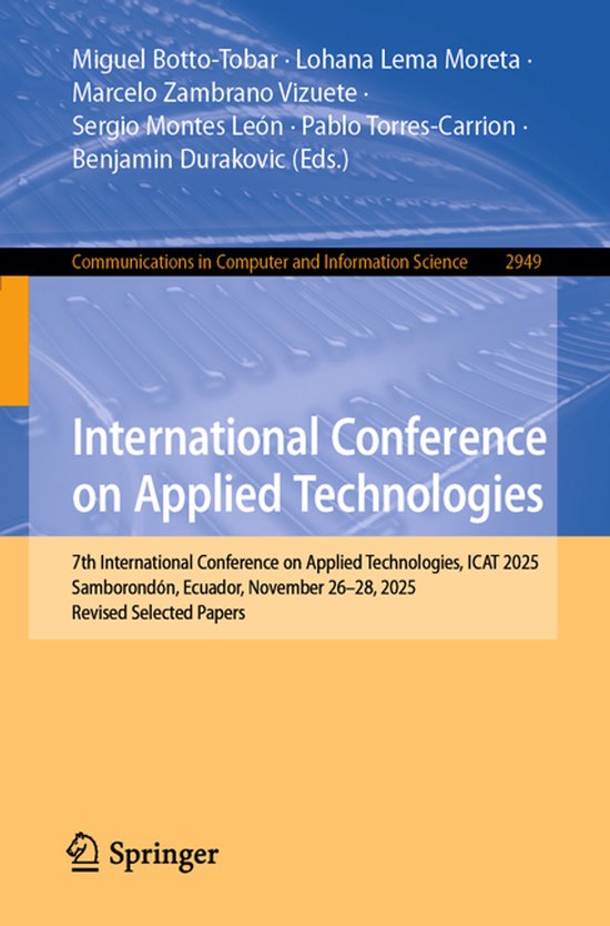 Communications in Computer and Information Science2949- Inte ... - cover
