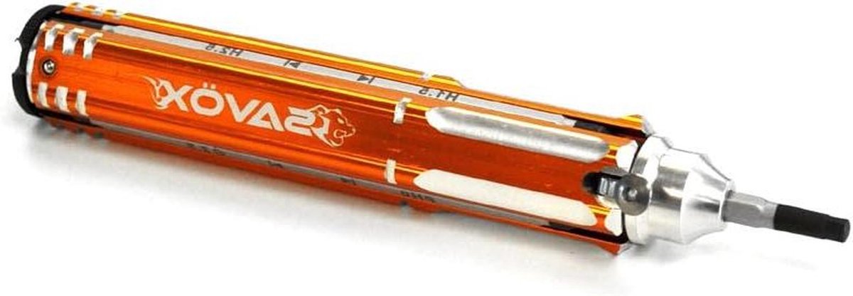 Gereedschap Set - Hobby Tool - Modelbouw Onderhoud - 12 Delig - 18.5 cm - Oranje