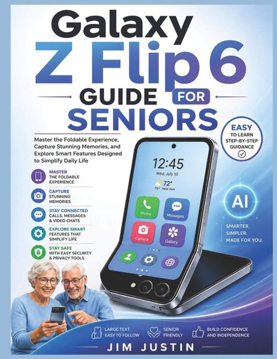 Galaxy Z Flip 6 Guide for Seniors - cover